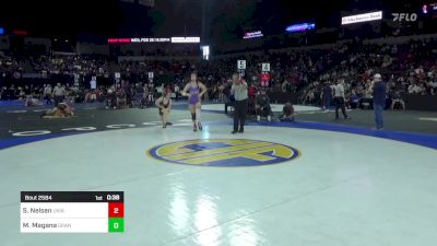 155 lbs Consi Of 16 #1 - Savannah Nelsen, Ukiah vs Maya Magana, Granada Hills