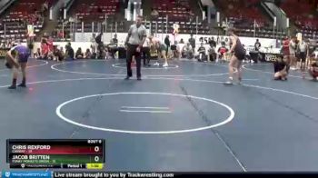 180 lbs Round 2 (6 Team) - Jacob Britten, Funky Monkeys Green vs Chris Rexford, CANWAY