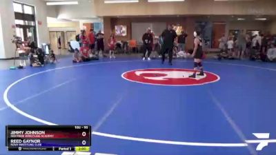 93 lbs Round 3 - Jimmy Johnson, Red Pride Wrestling Academy vs Reed Gaynor, NOVA Wrestling Club