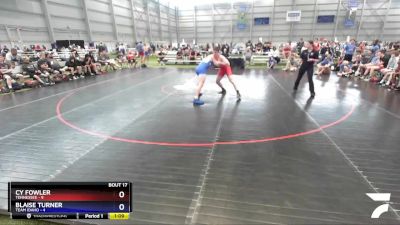 182 lbs Semis & 3rd Wb (16 Team) - Cy Fowler, Tennessee vs Blaise Turner, Team Idaho