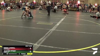 115 lbs Cons. Round 2 - Hunter Pitney, Prime WC vs Knox Landell, Centurion