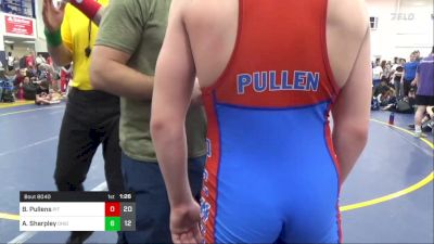 132 lbs Pools - Bobby Pullens, Pit Crew vs Adom Sharpley, Ohio Guts & Glory