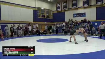 165 lbs Placement (16 Team) - Jacob Harry, Springfield vs Michael Angers, Castleton University