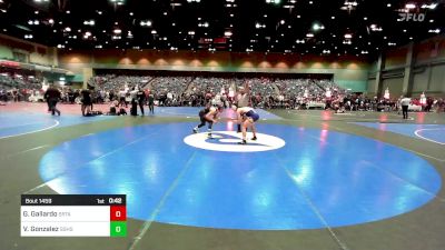 144 lbs Consi Of 16 #1 - Gabriel Gallardo, Sahuarita vs Victor Gonzalez, Sunnyside