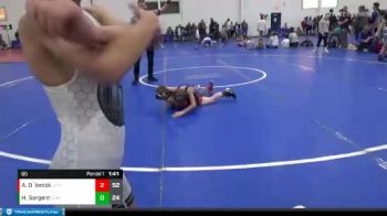 65 lbs Finals (2 Team) - Asher O`lenick, JEFFERSON WC vs Hunter Sargent, ICON WRESTLING CLUB