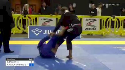 GEORGINA STALEY vs ANA PAULA CARDOSO DO NASCIMENTO 2021 Pan Jiu-Jitsu IBJJF Championship