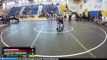 126 lbs Round 1 (8 Team) - Justin Robinson, Black Hive vs Logan Acey-Kriegshauser, Alpha WC