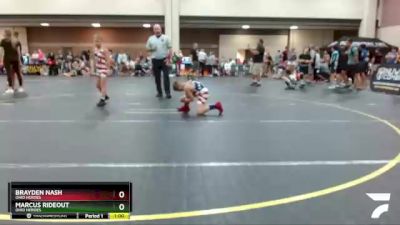 75 lbs Round 1 - Marcus Rideout, Ohio Heroes vs Brayden Nash, Ohio Heroes