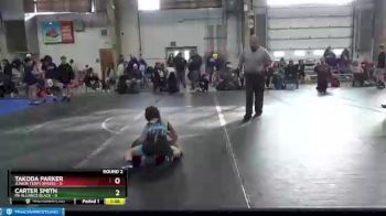 68 lbs Round 2 (4 Team) - Carter Smith, PA Alliance Black vs Takoda Parker, Junior Terps Xpress