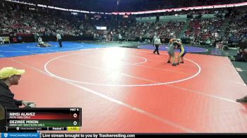 Girls 165 lbs Champ. Round 1 - Nimsi Alavez, Milw. King Girls vs Deziree Mixon, Green Bay West/E/SW Girls