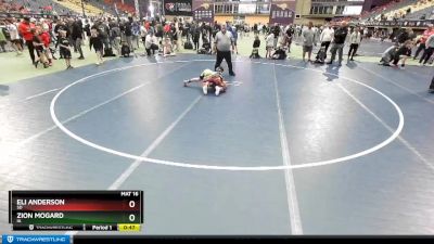 93 lbs Champ. Round 1 - Eli Anderson, SD vs Zion Mogard, IA