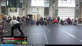 68 lbs Round 7 (8 Team) - Collin Bagdonas, Team Ohio vs Sebastian Shine, All American