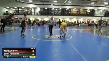 184 lbs Round 1 (12 Team) - Brandon Kiser, West Liberty vs Kevin McKiernan, St. Clair