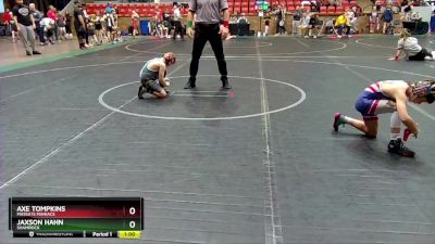 64 lbs Round 1 - Axe Tompkins, Massa?s Maniacs vs Jaxson Hahn, Shamrock