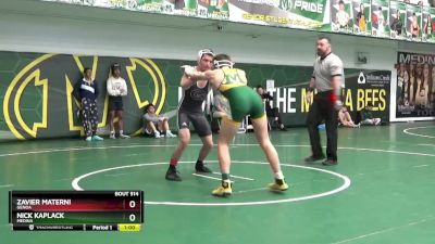 144 lbs Cons. Round 4 - Nick Kaplack, Medina vs Zavier Materni, Genoa