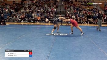 143 lbs Final - Mallory Velte, Simon Fraser University vs Alexis Porter, McKendree University