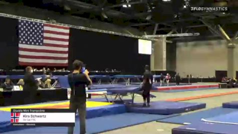 Kira Schwartz - Double Mini Trampoline, So Cal TTC - 2021 USA Gymnastics Championships