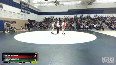 195 lbs Semifinal - Brock Martin, Riverside vs Christian Avila, Quincy