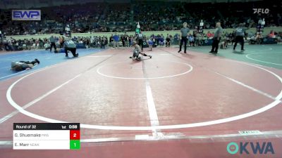 67 lbs Round Of 32 - Gabriel Shuemake, Pirate Wrestling Club vs Emmett Marr, Newkirk Takedown Club