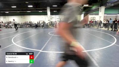 70 lbs Consi Of 16 #2 - Rylan Sandoval, OK vs Eli Gentry, TN