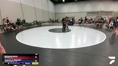 145 lbs Round 7 (10 Team) - Melody Mauney, North Carolina vs Remington LaFlamme, Texas Blue