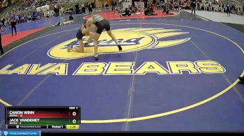 134 lbs Semis (4 Team) - Jack Vandehey, Banks vs Canon Winn, Burns