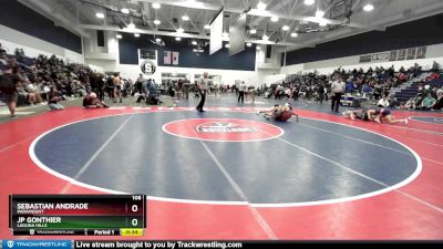 106 lbs Cons. Round 4 - Sebastian Andrade, Paramount vs JP Gonthier, Laguna Hills