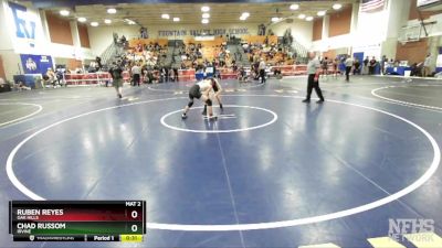 113 lbs Cons. Round 3 - Ruben Reyes, Oak Hills vs Chad Russom, Irvine