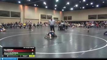 60 lbs Finals (2 Team) - Eli Gentry, Tennessee Red vs Kalix Kilpatrick, Tennessee Black