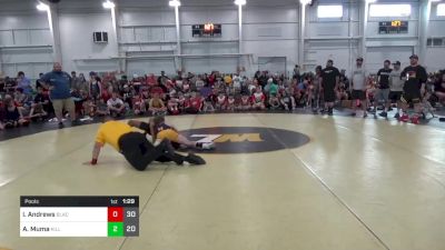 125 lbs Pools - Isaiah Andrews, Black Iron Society vs Asher Muma, Killer Elite