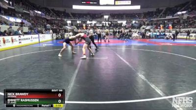 1A-4A 145 Cons. Round 3 - Nick Brawdy, Satsuma vs Emmett Rasmussen, St James