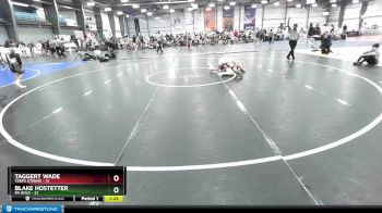 130 lbs Rd# 5- 3:45pm Friday Final Pool - Blake Hostetter, PA Gold vs Taggert Wade, Terps Xtreme