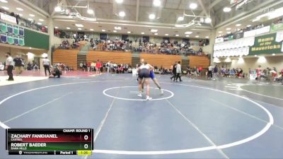 165 lbs Champ. Round 3 - Robert Baeder, Dana Hills vs Zachary Fankhanel, Casteel