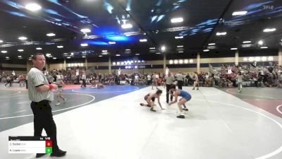 126 lbs Round Of 32 - Zaden Seibel, Gem City Grapplers vs Aj Lopez, Grindhouse WC