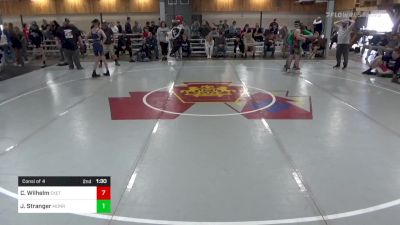 110 lbs Consi Of 4 - Chase Wilhelm, Exeter vs Jaydenn Stranger, Monroeton