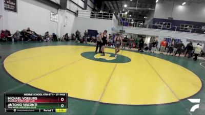 211 Max Round 2 - Michael Vosburg, Rakoczy Wrestling Club vs Antonio Visconti, Tallwood Wrestling Club