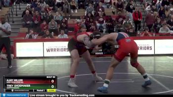 197 lbs Quarterfinal - Trey Shoemaker, Shippensburg vs Ajay Hiller, East Stroudsburg