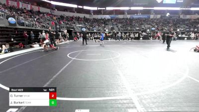 78 lbs Consolation - Dominick Turner, Stl Warriors vs Jericho Burkart, Team Oklahoma