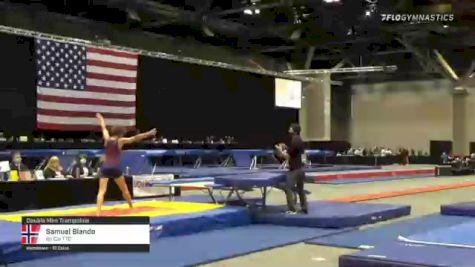 Samuel Blando - Double Mini Trampoline, So Cal TTC - 2021 USA Gymnastics Championships