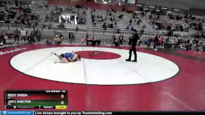 62 lbs Semifinal - Roxy Sheen, ID vs Jayci Shelton, MO