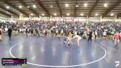 132 lbs Cons. Round 6 - Kael Theobald, UT vs Daxton Bonner, UT