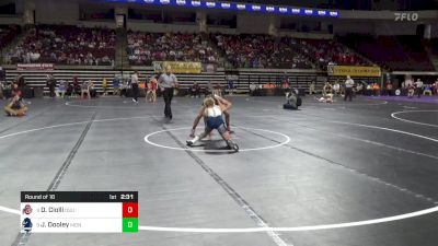 125 lbs Round Of 16 - Dominic Ciolli, Ohio State WC vs John Dooley, Monmouth