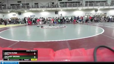 126 lbs Cons. Round 5 - Zachary Brown, Indiana vs Jaxtyn Flynn, Indiana