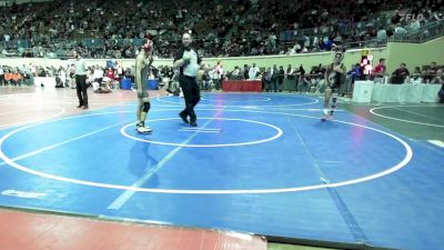 110 lbs Round Of 32 - Trystin Kibble, Lawton, MacArthur Ok vs Dexter Karron, Owasso Junior High