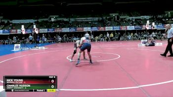 149 lbs Semis (4 Team) - Nick Young, Roanoke College vs Charles Hudson, Liberty University