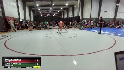 175 lbs Semifinal - Gage Blakeslee, Washington vs James Keinonen, Oregon