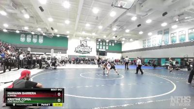 116 lbs 3rd Place Match - Mariann Barrera, Elsinore vs Kristine Comia, Long Beach Poly