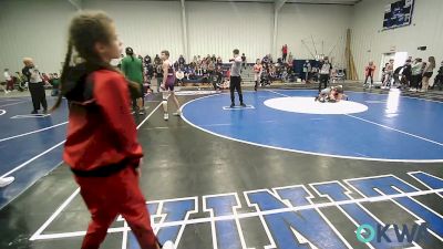 112 lbs Final - Haeyden Hilderbrand Boliver, Fort Gibson Youth Wrestling vs Braylon Freeman, Bristow Wrestling Club