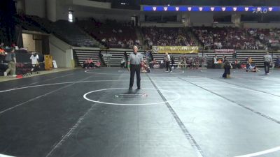 133 lbs Consi Of 16 #1 - Mario Huggins, Rowan vs Peter Young, Dubuque WC