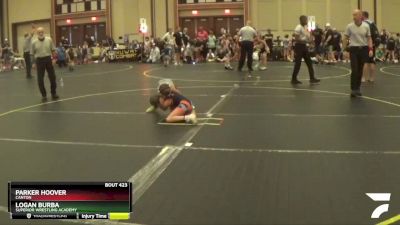 65 lbs Round 2 - Logan Burba, Superior Wrestling Academy vs Parker Hoover, Canton